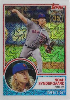 2018 Topps - 1983 Topps Baseball 35th Anniversary Chrome Silver Pack #17 Noah Syndergaard Front