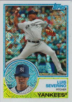 2018 Topps - 1983 Topps Baseball 35th Anniversary Chrome Silver Pack #25 Luis Severino Front