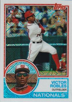2018 Topps - 1983 Topps Baseball 35th Anniversary Chrome Silver Pack #27 Victor Robles Front