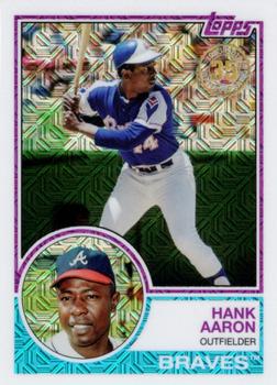 2018 Topps - 1983 Topps Baseball 35th Anniversary Chrome Silver Pack #39 Hank Aaron Front