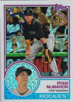 2018 Topps - 1983 Topps Baseball 35th Anniversary Chrome Silver Pack #44 Ryan McMahon Front