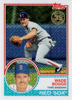 2018 Topps - 1983 Topps Baseball 35th Anniversary Chrome Silver Pack #48 Wade Boggs Front