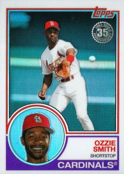 2018 Topps - 1983 Topps Baseball 35th Anniversary Chrome Silver Pack #56 Ozzie Smith Front