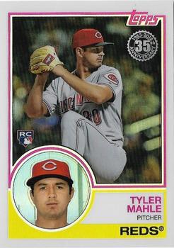 2018 Topps - 1983 Topps Baseball 35th Anniversary Chrome Silver Pack #57 Tyler Mahle Front