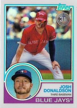 2018 Topps - 1983 Topps Baseball 35th Anniversary Chrome Silver Pack #85 Josh Donaldson Front