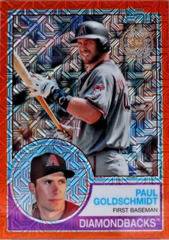 2018 Topps - 1983 Topps Baseball 35th Anniversary Chrome Silver Pack Orange Refractor #30 Paul Goldschmidt Front