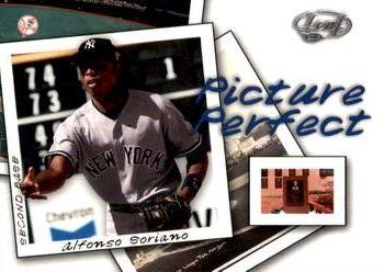 2004 Leaf - Picture Perfect #PP-3 Alfonso Soriano Front