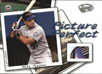 2004 Leaf - Picture Perfect #PP-12 Mike Piazza Front