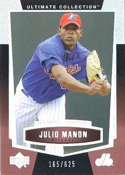 2003 Upper Deck Ultimate Collection #96 Julio Manon Front