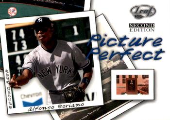 2004 Leaf - Picture Perfect Second Edition #PP-3 Alfonso Soriano Front