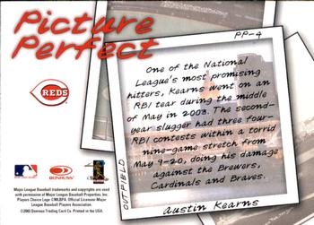 2004 Leaf - Picture Perfect Second Edition #PP-4 Austin Kearns Back