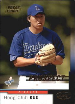 2004 Leaf - Press Proofs Gold #223 Hong-Chih Kuo Front