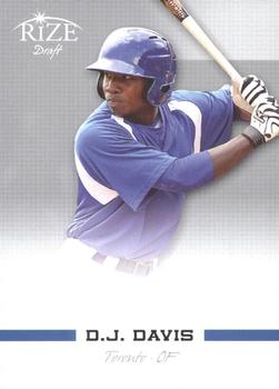 2012 Leaf Rize Draft #27 D.J. Davis Front