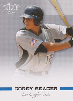 2012 Leaf Rize Draft #79 Corey Seager Front