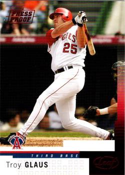 2004 Leaf - Press Proofs Red #6 Troy Glaus Front