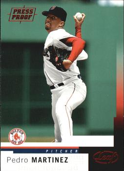 2004 Leaf - Press Proofs Red #17 Pedro Martinez Front