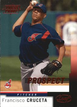 2004 Leaf - Press Proofs Red #220 Francisco Cruceta Front