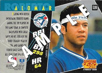 1995 Sportflix - Samples #128 Roberto Alomar Back