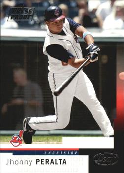 2004 Leaf - Press Proofs Silver #29 Jhonny Peralta Front