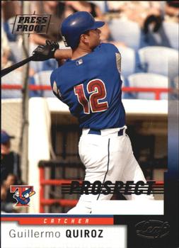 2004 Leaf - Press Proofs Silver #222 Guillermo Quiroz Front