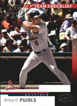 2004 Leaf - Press Proofs Silver #299 Albert Pujols Front