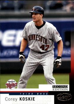 2004 Leaf - Second Edition #47 Corey Koskie Front