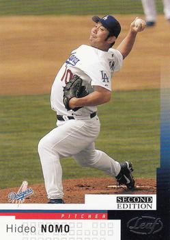 2004 Leaf - Second Edition #145 Hideo Nomo Front