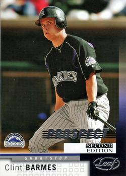2004 Leaf - Second Edition #208 Clint Barmes Front