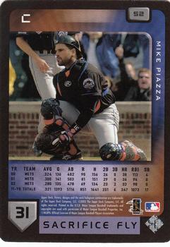 2003 Upper Deck Victory #52 Mike Piazza Back