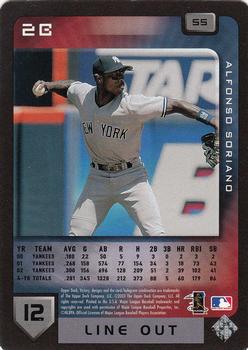 2003 Upper Deck Victory #55 Alfonso Soriano Back