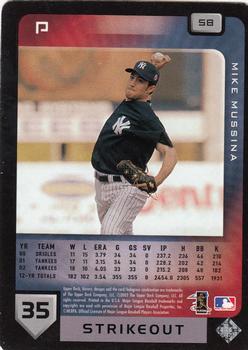 2003 Upper Deck Victory #58 Mike Mussina Back