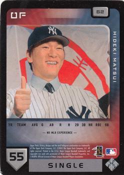 2003 Upper Deck Victory #62 Hideki Matsui Back