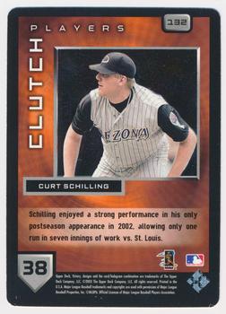 2003 Upper Deck Victory #132 Curt Schilling Back