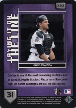 2003 Upper Deck Victory #161 Mike Piazza Back