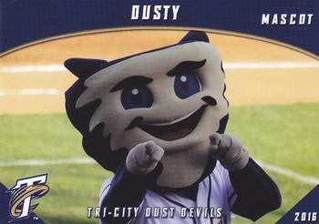 2016 Grandstand Tri-City Dust Devils #NNO Dusty Front