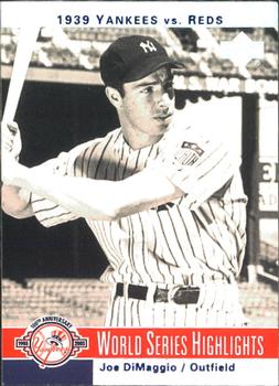 2003 Upper Deck Yankees 100th Anniversary #8 Joe DiMaggio Front