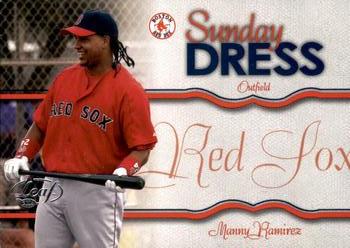 2004 Leaf - Sunday Dress #SD-10 Manny Ramirez Front