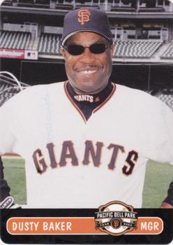 2000 Keebler San Francisco Giants #1 Dusty Baker Front