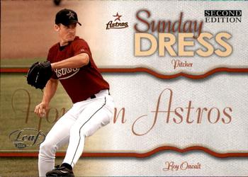 2004 Leaf - Sunday Dress Second Edition #SD-6 Roy Oswalt Front