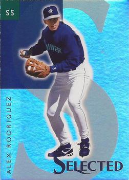 1998 Select Selected Samples #6 Alex Rodriguez Front