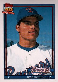 1991 Topps Traded #101T Ivan Rodriguez Front