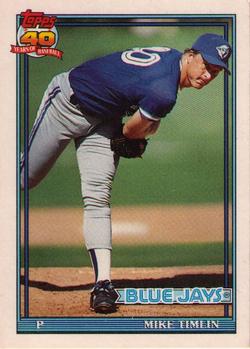 1991 Topps Traded #121T Mike Timlin Front
