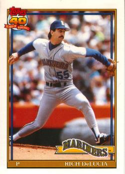 1991 Topps Traded #31T Rich DeLucia Front