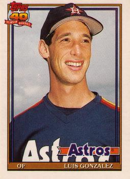 1991 Topps Traded #48T Luis Gonzalez Front