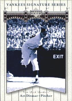 2003 Upper Deck Yankees Signature Series #3 Art Ditmar Front