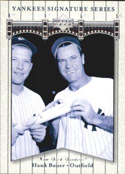 2003 Upper Deck Yankees Signature Series #34 Hank Bauer Front