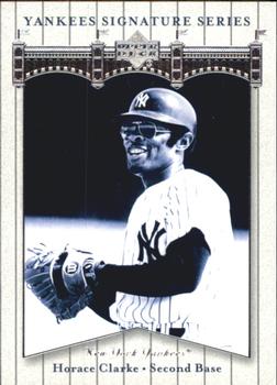 2003 Upper Deck Yankees Signature Series #36 Horace Clarke Front