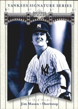2003 Upper Deck Yankees Signature Series #42 Jim Mason Front