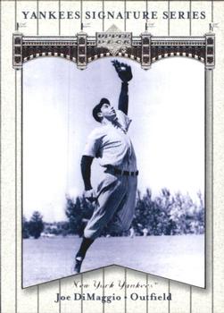 2003 Upper Deck Yankees Signature Series #44 Joe DiMaggio Front