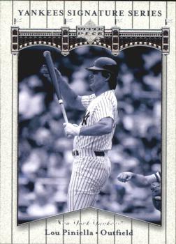2003 Upper Deck Yankees Signature Series #55 Lou Piniella Front